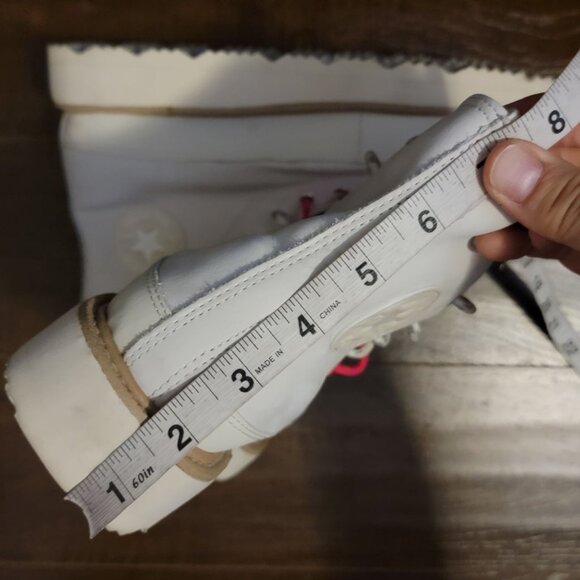 NEW Converse Chuck Taylor Crafted Boots Womens 10 Sneaker Winter Cozy Fleece - Picture 9 of 9